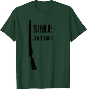 SMLE Lee Enfield WW1 WWI British .303 Brit Historic Rifle T-Shirt - T-Shirt | Forest