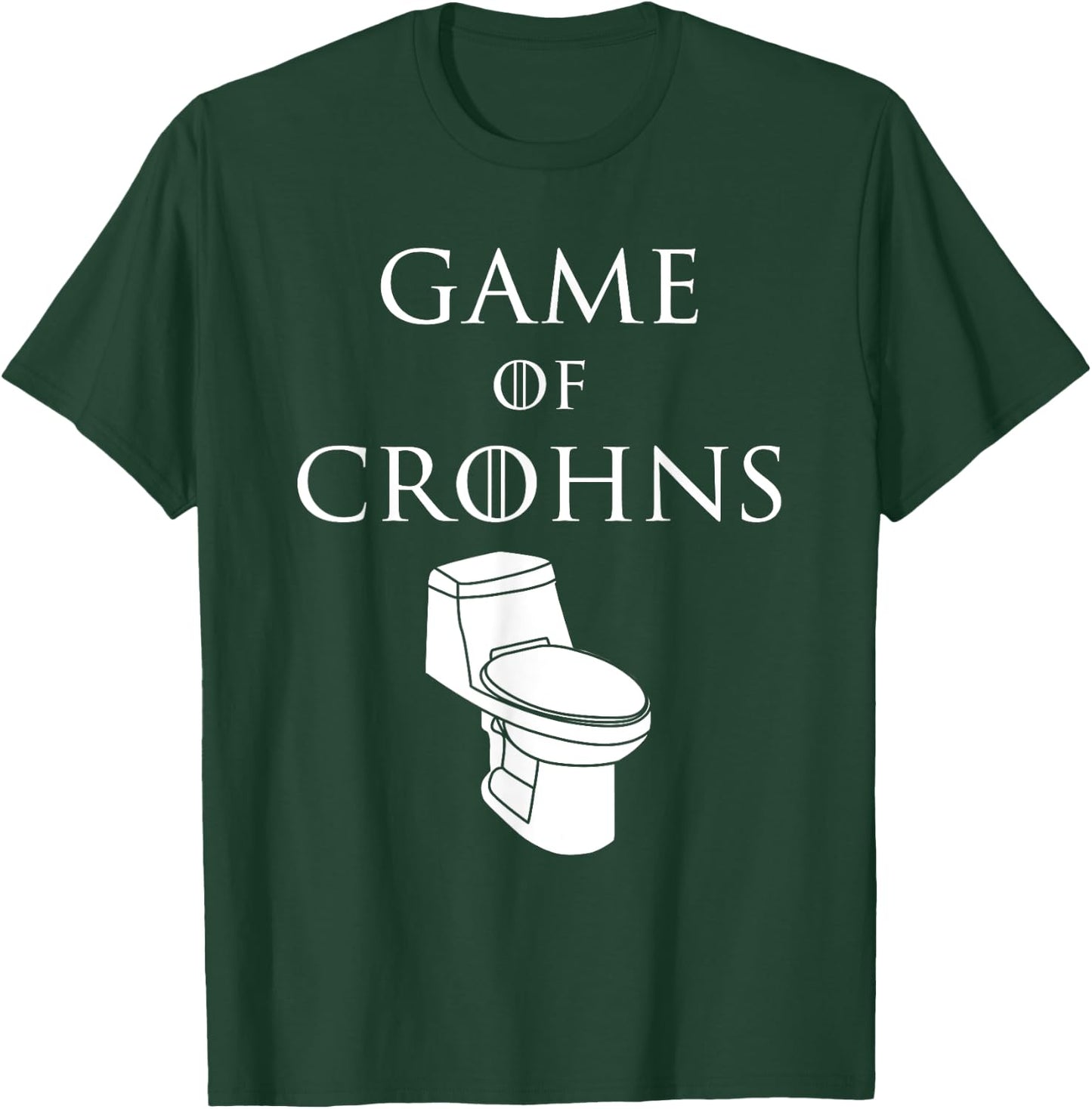 Funny Game of Crohns Awareness Chron's Disease Symptoms T-Shirt - T-Shirt | Forest