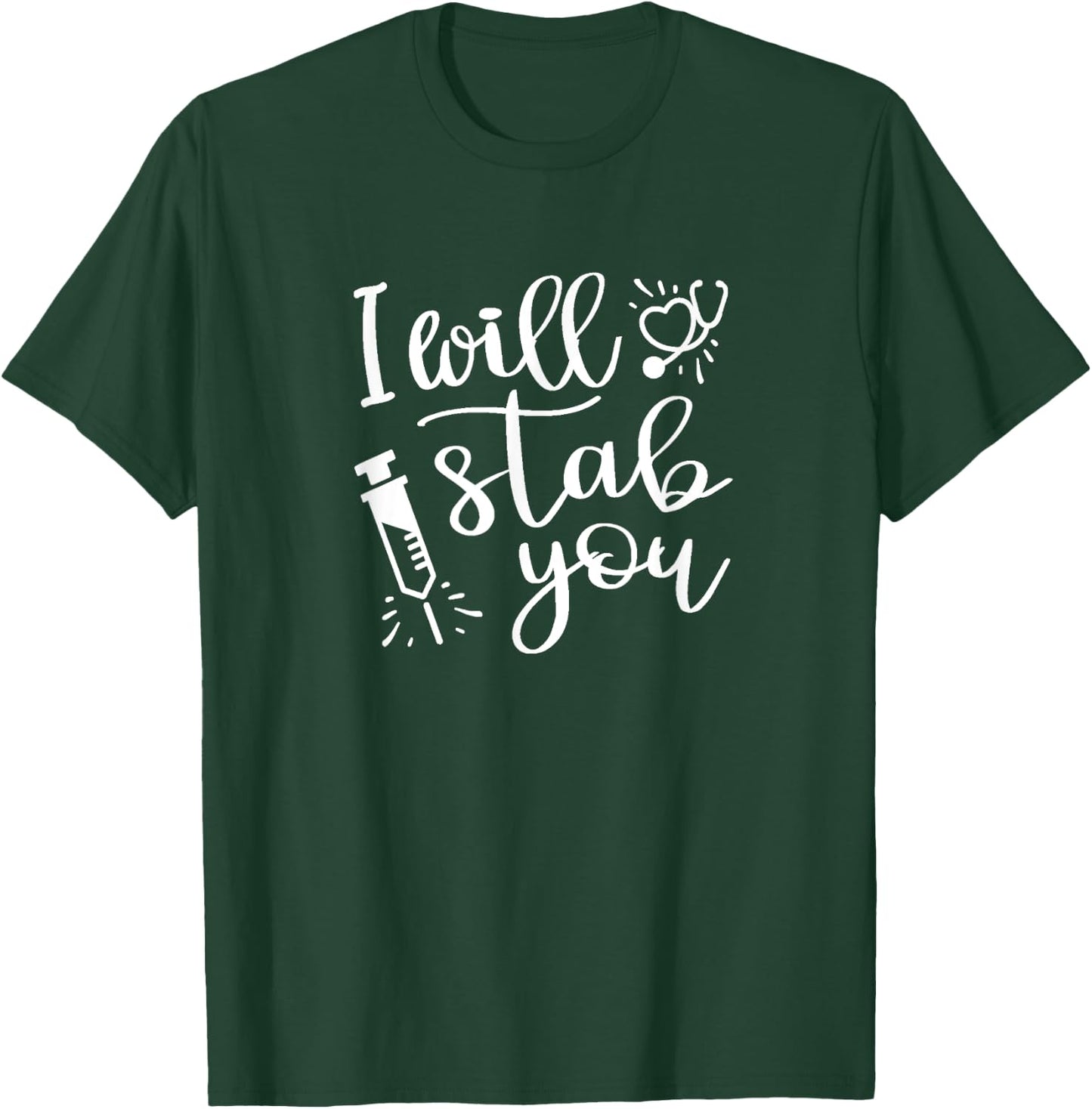 Funny Medical Worker Shirt - Nurse, CNA T-Shirt - T-Shirt | Forest