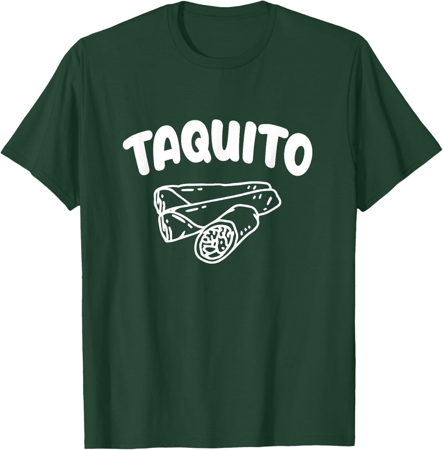 Burrito Taco Taquito Mexican Food Family Matching Outfits T-Shirt - T-Shirt | Forest