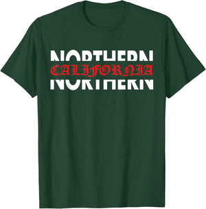 Nor Cal Northern California Pride T-Shirt - T-Shirt | Forest
