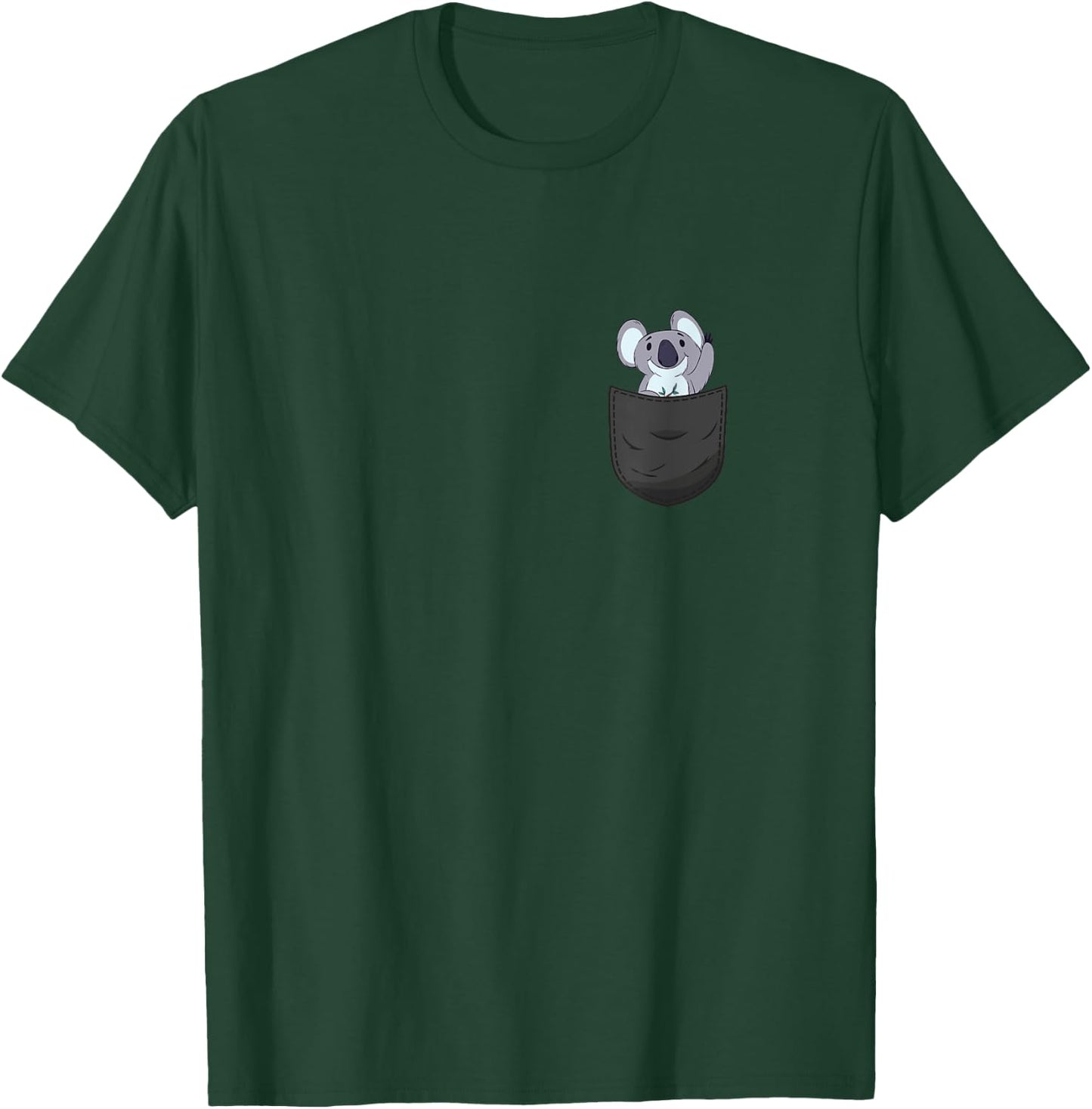 Koala Pocket T-Shirt - T-Shirt | Forest