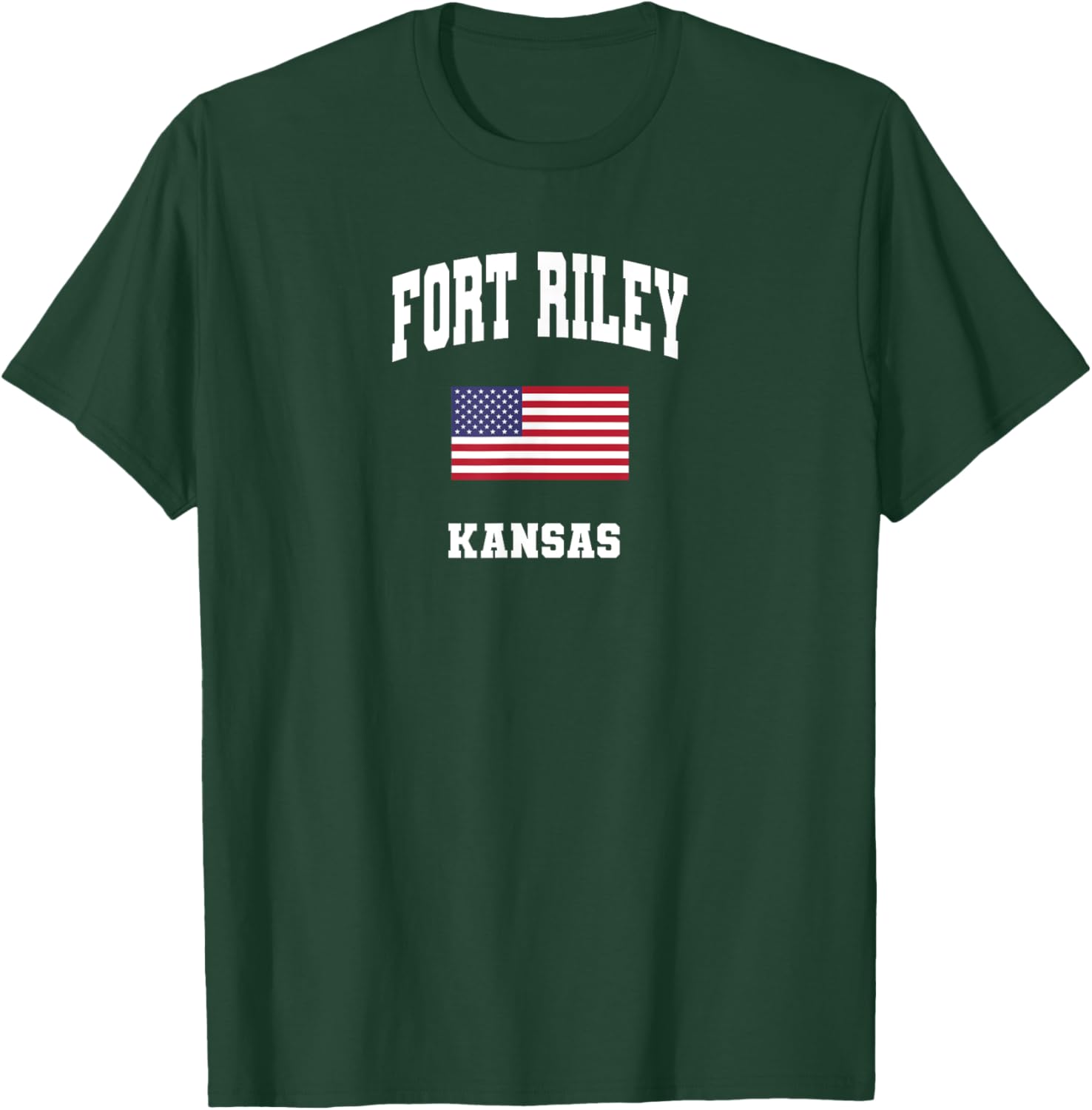 Fort Riley T-Shirt - T-Shirt | Forest
