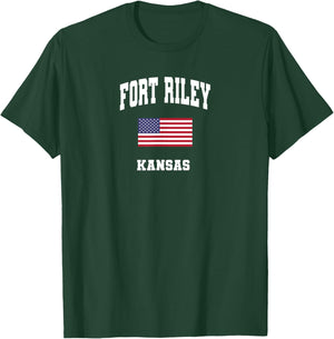 Fort Riley T-Shirt - T-Shirt | Forest