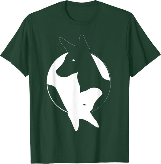 Yin Yang Xolo Funny Xoloitzcuintli Symbol Zen Meditation T-Shirt - T-Shirt | Forest