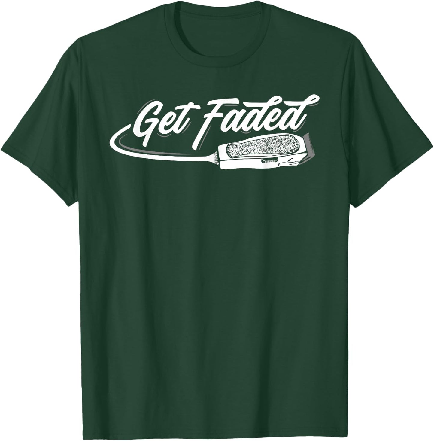 Funny Barber Design Dad Hairstylist Lovers Barber T-Shirt - T-Shirt | Forest