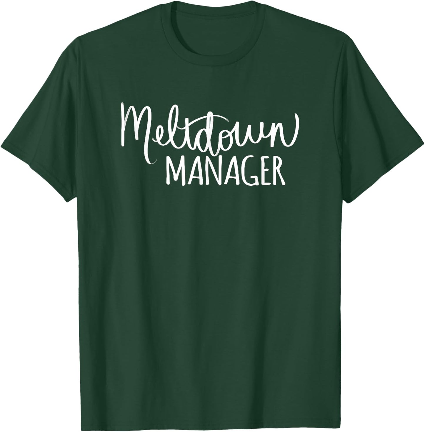 Meltdown Manager T-Shirt - T-Shirt | Forest