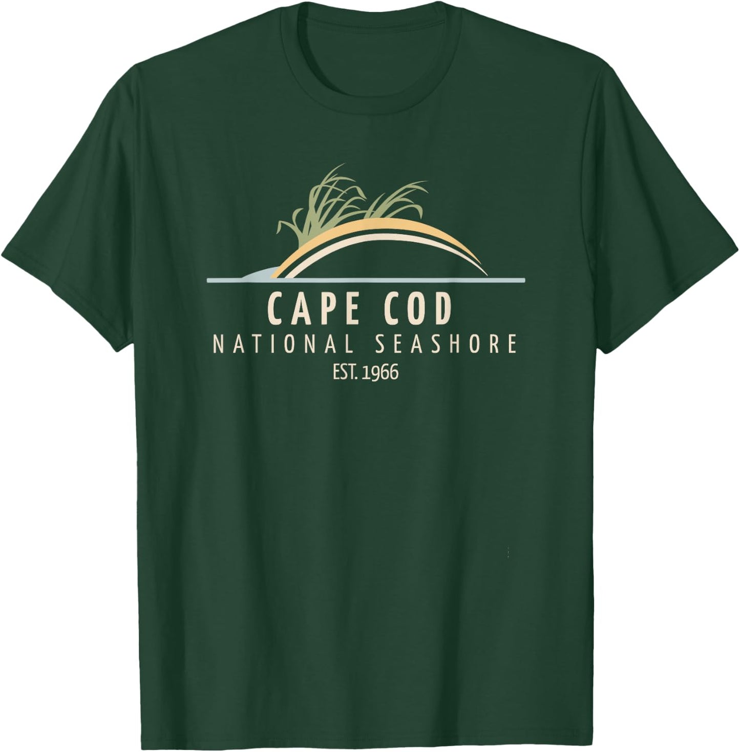 Souvenir Gift Cape Cod National Seashore T-Shirt - T-Shirt | Forest