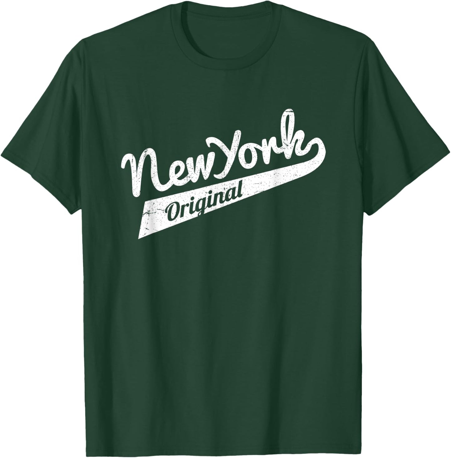 Vintage New York Original Men Women Jersey Style T-Shirt - T-Shirt | Forest