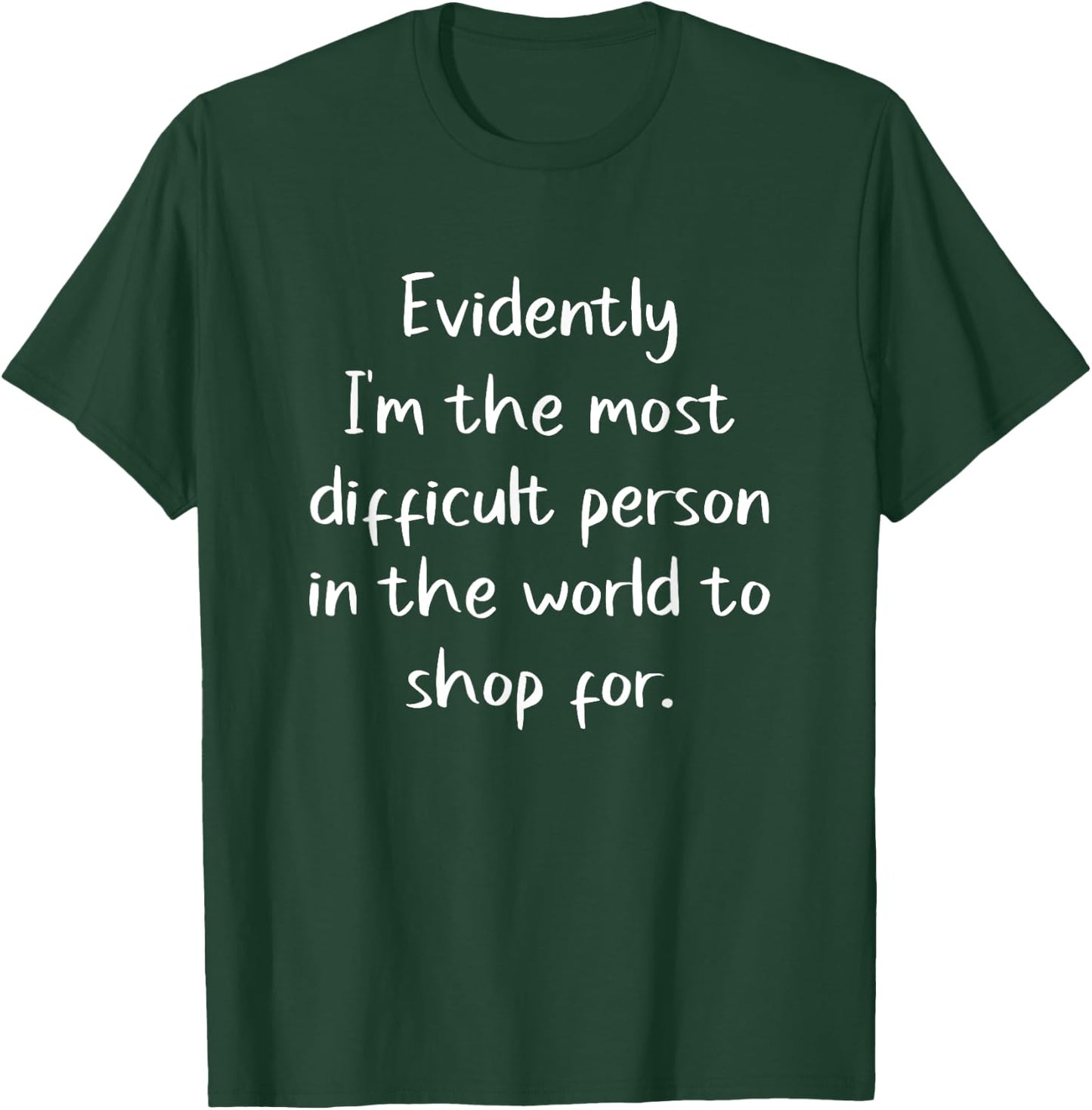 Funny Gag Gift Hard To Buy For Presents For Joke Humor T-Shirt - T-Shirt | Forest