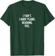 I Can't. I Have Plans. Reading. Bye. / Funny Book Quote Gift T-Shirt - T-Shirt | Forest