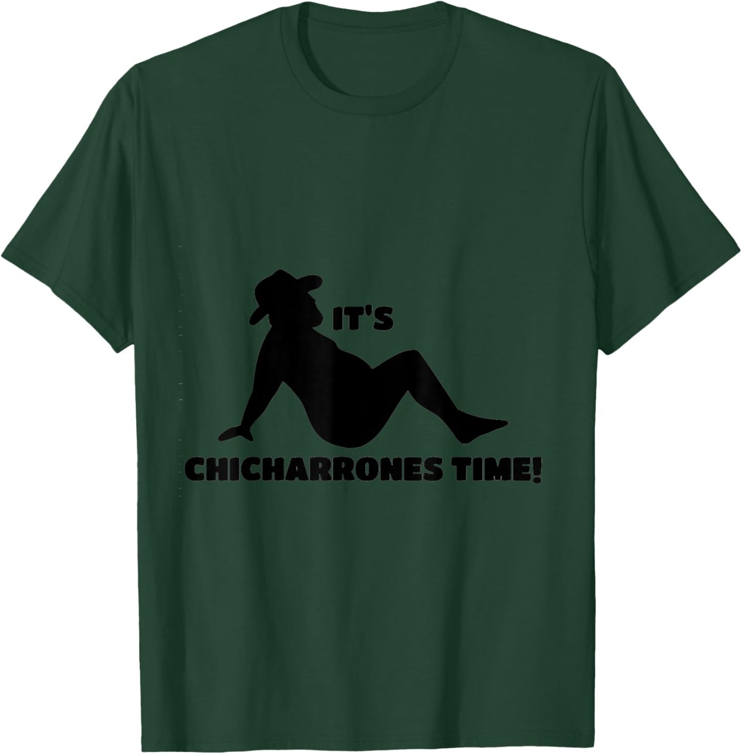 Vibin Cowboy Chicharrones Time , Small, Grey T-Shirt - T-Shirt | Forest