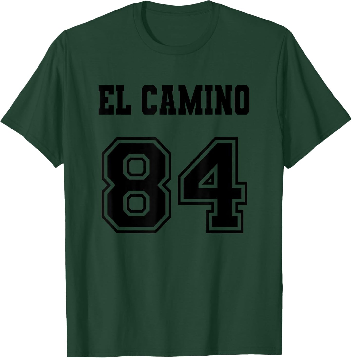 Jersey Style El Camino 84 1984 Old School Muscle Pickup Car T-Shirt - T-Shirt | Forest