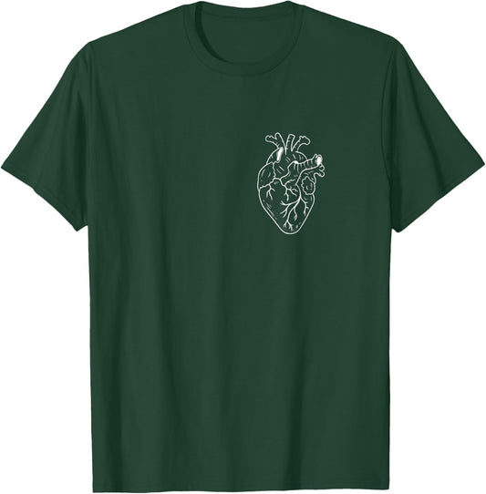 Anatomical Heart T-Shirt - T-Shirt | Forest