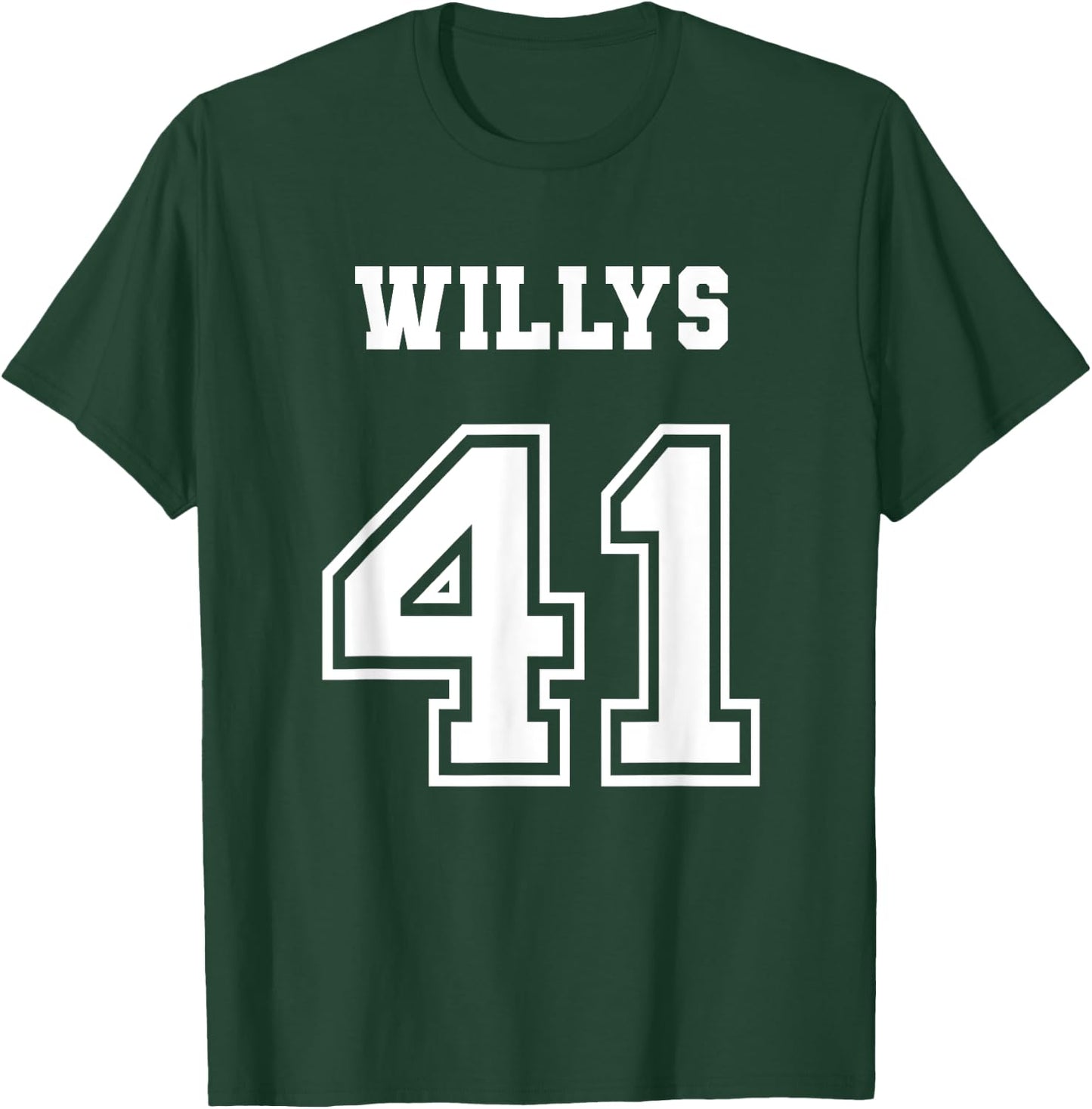 Jersey Style 41 1941 Willys 4x4 Vintage MB Army Truck Car T-Shirt - T-Shirt | Forest