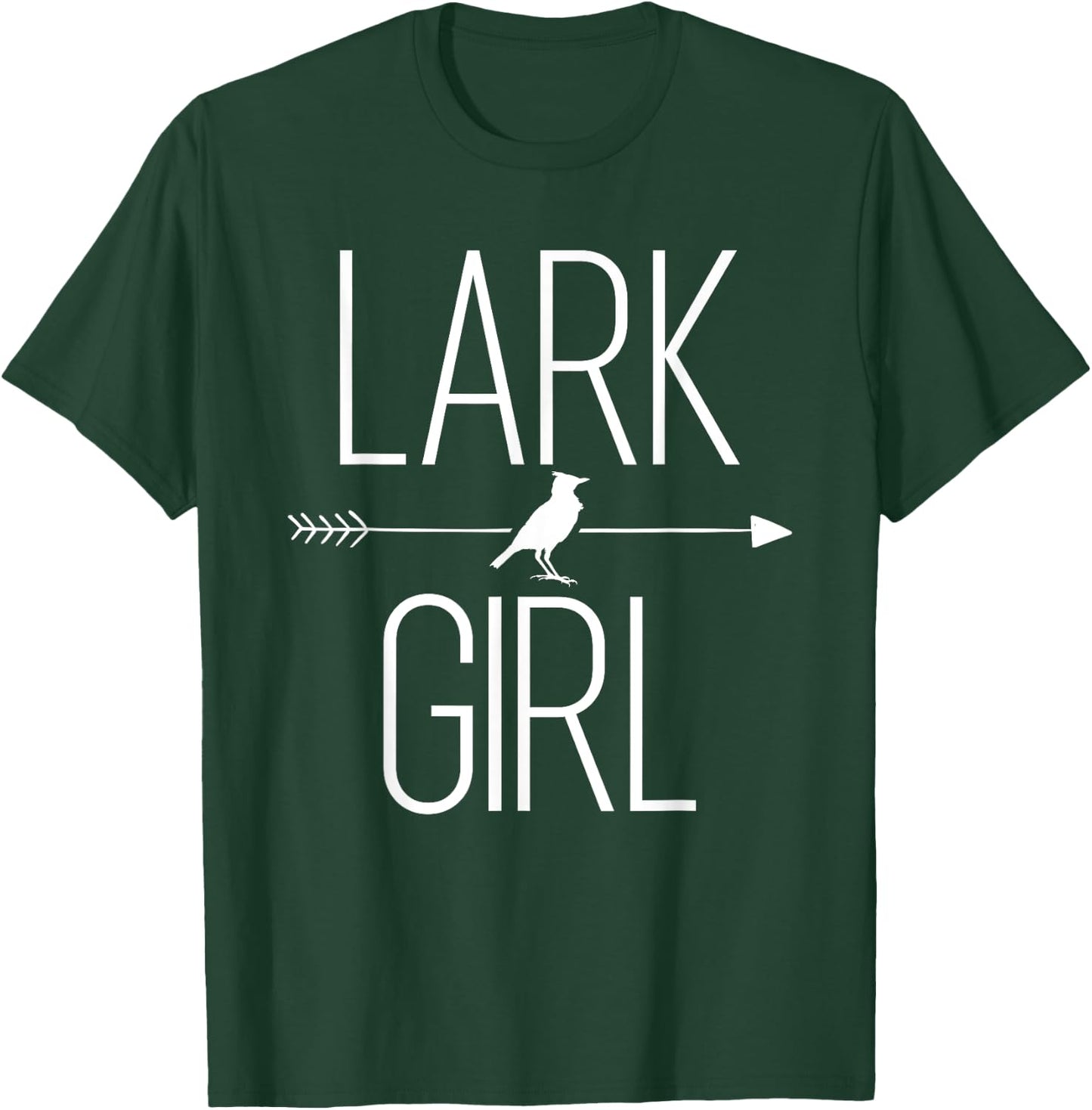 Lark Girl Gift Passerine Bird Lover T-Shirt - T-Shirt | Forest