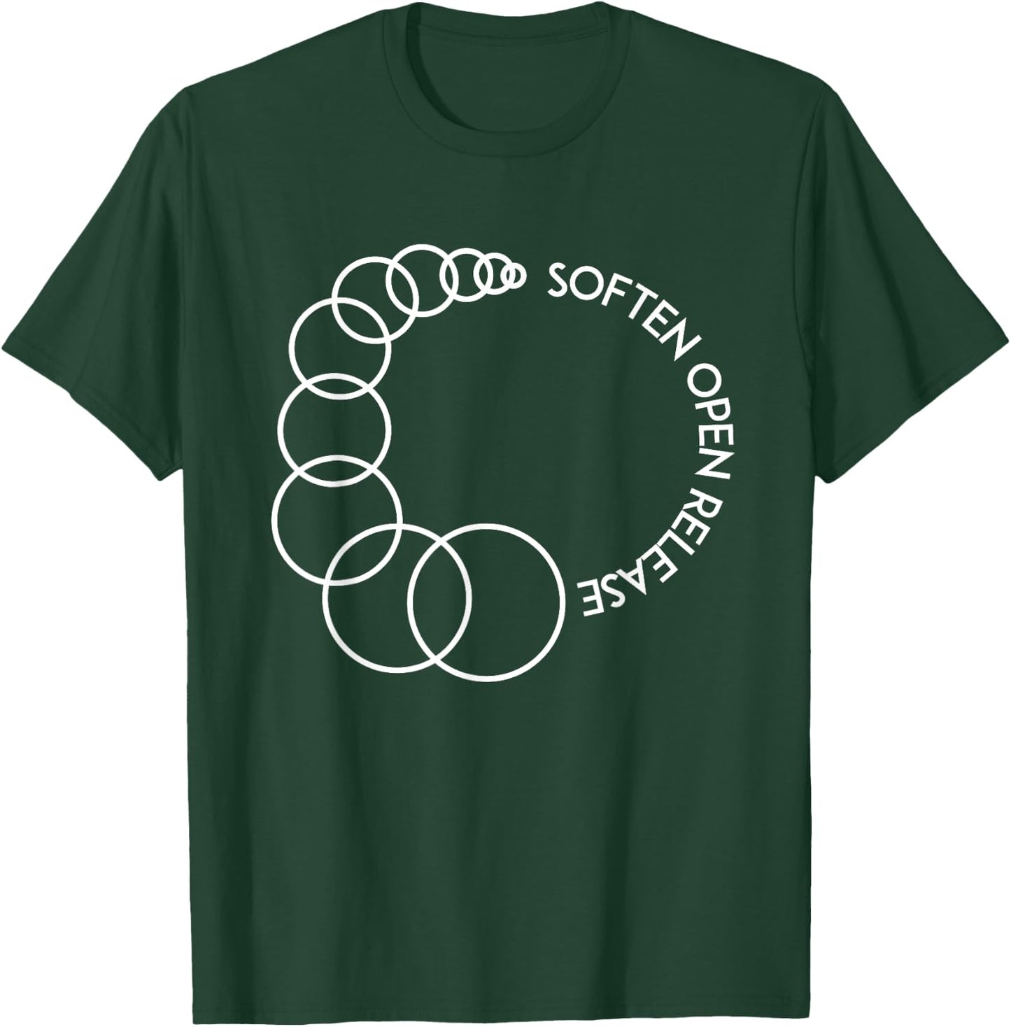 Soften Open Release Doula Labor Coach Birth Companion T-Shirt - T-Shirt | Forest