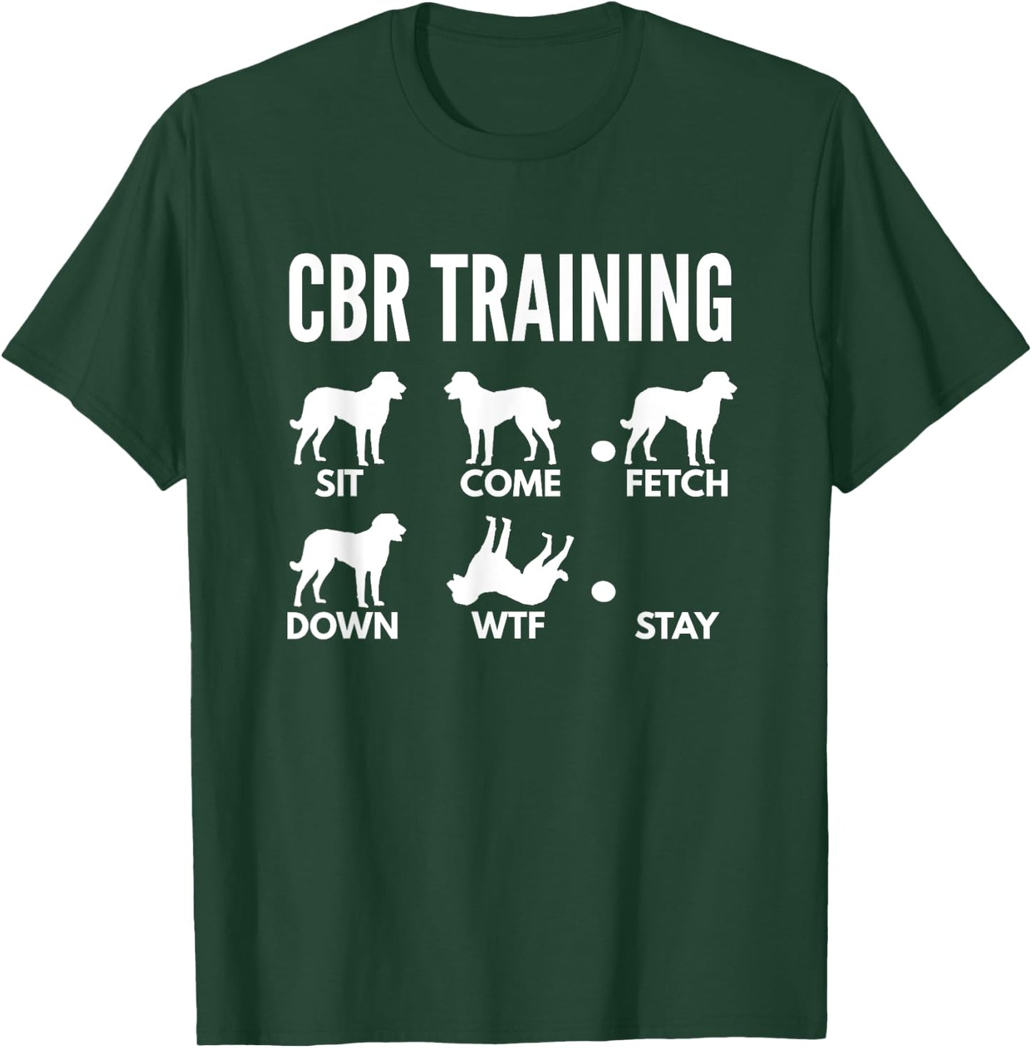 CBR Training for Chesapeake Bay Retriever Owners T-Shirt - T-Shirt | Forest