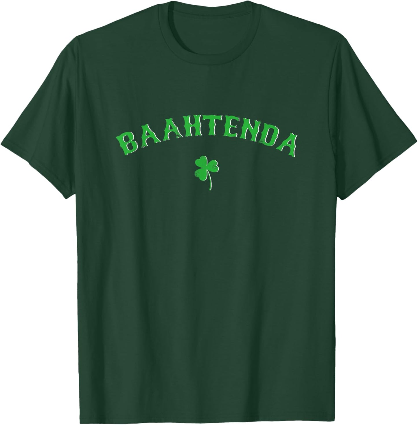 BAAHTENDA | Funny Irish Boston Accent Bartender T-Shirt - T-Shirt | Forest