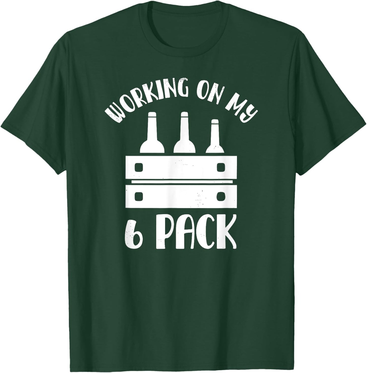 Funny 6 Pack Beer Shirt , Dad, Papa T-Shirt - T-Shirt | Forest