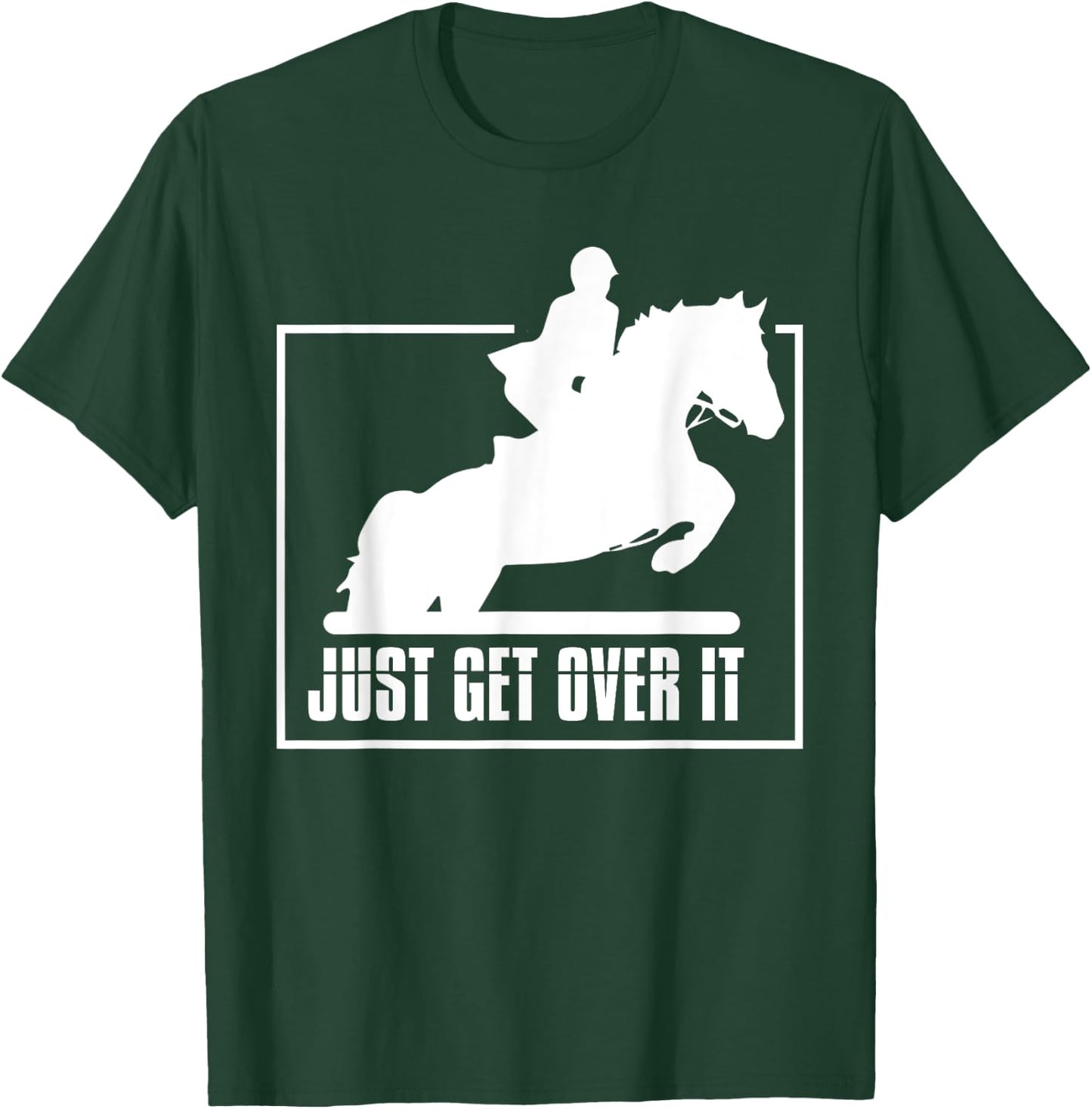 English Riding Hunter Jumper Girl Horse Riding T-Shirt - T-Shirt | Forest