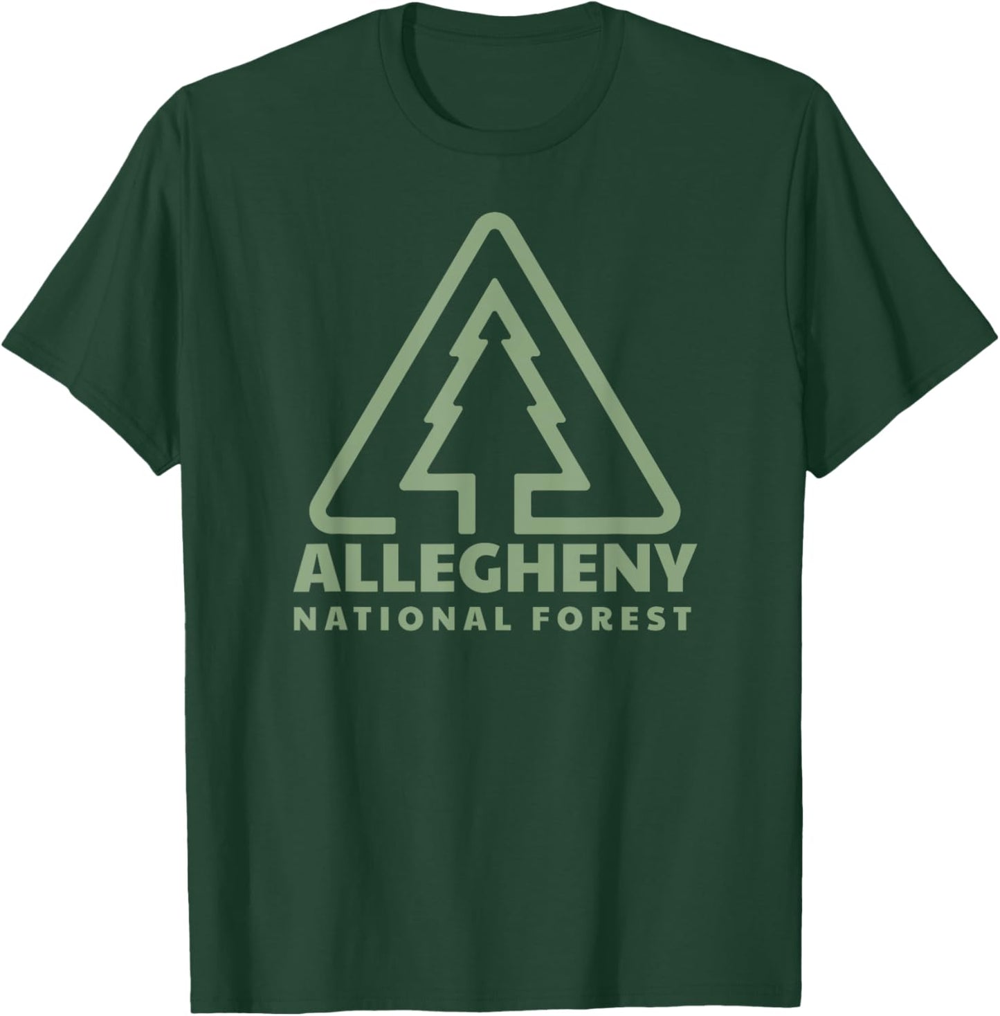 Allegheny National Forest Pennsylvania Trail Head T-Shirt - T-Shirt | Forest