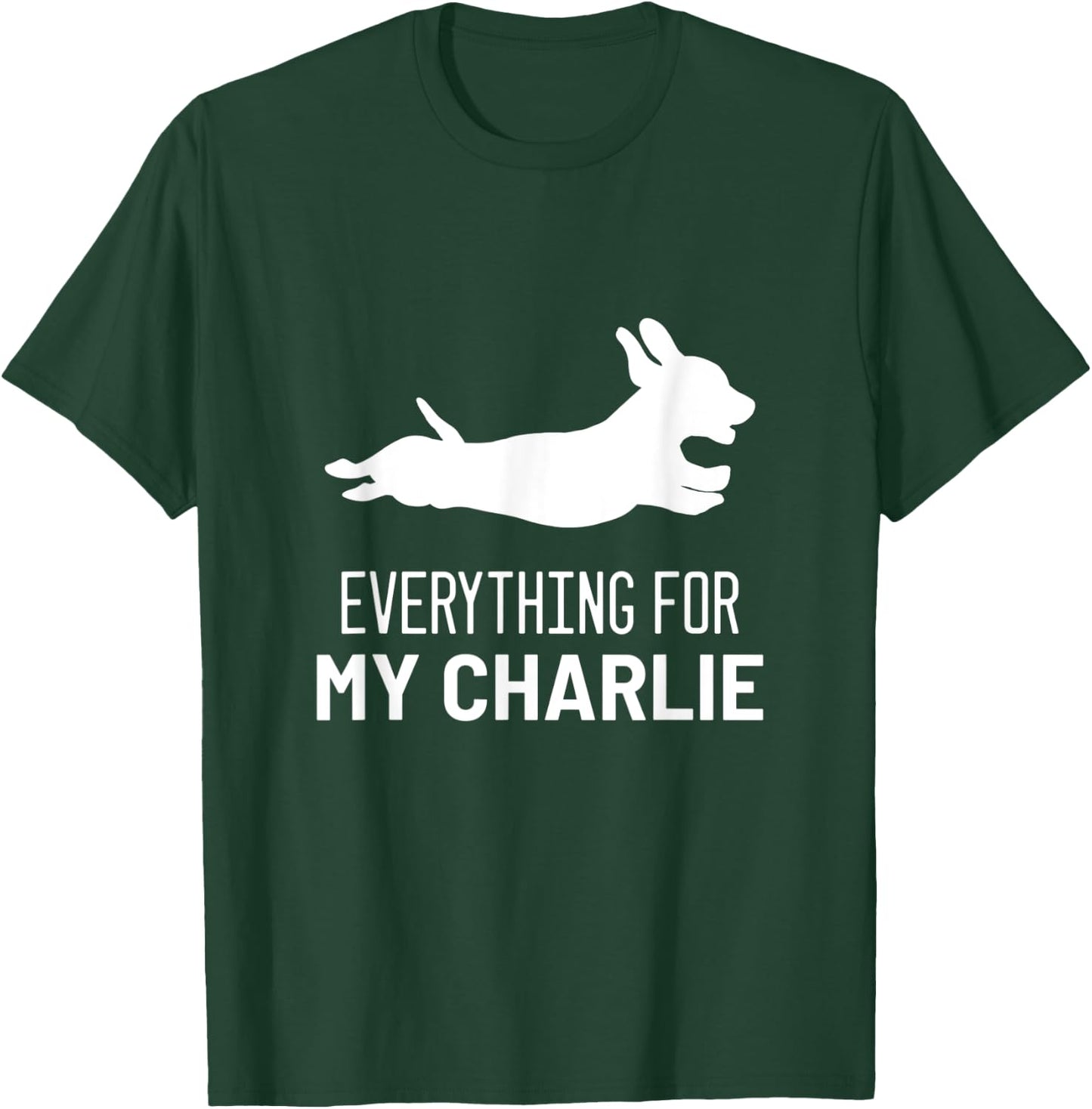 Dachshund Charlie Animal Rescuer T-Shirt - T-Shirt | Forest
