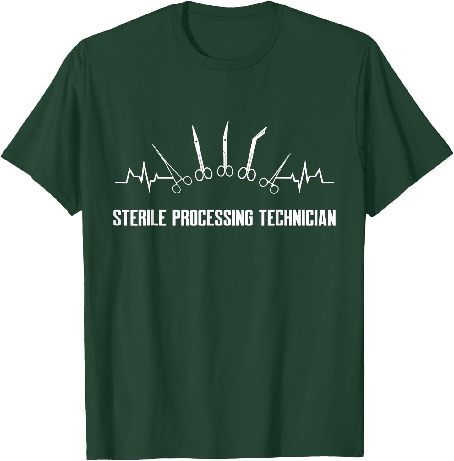 Sterile Processing Technician Tools Beat Funny Tech T-Shirt - T-Shirt | Forest