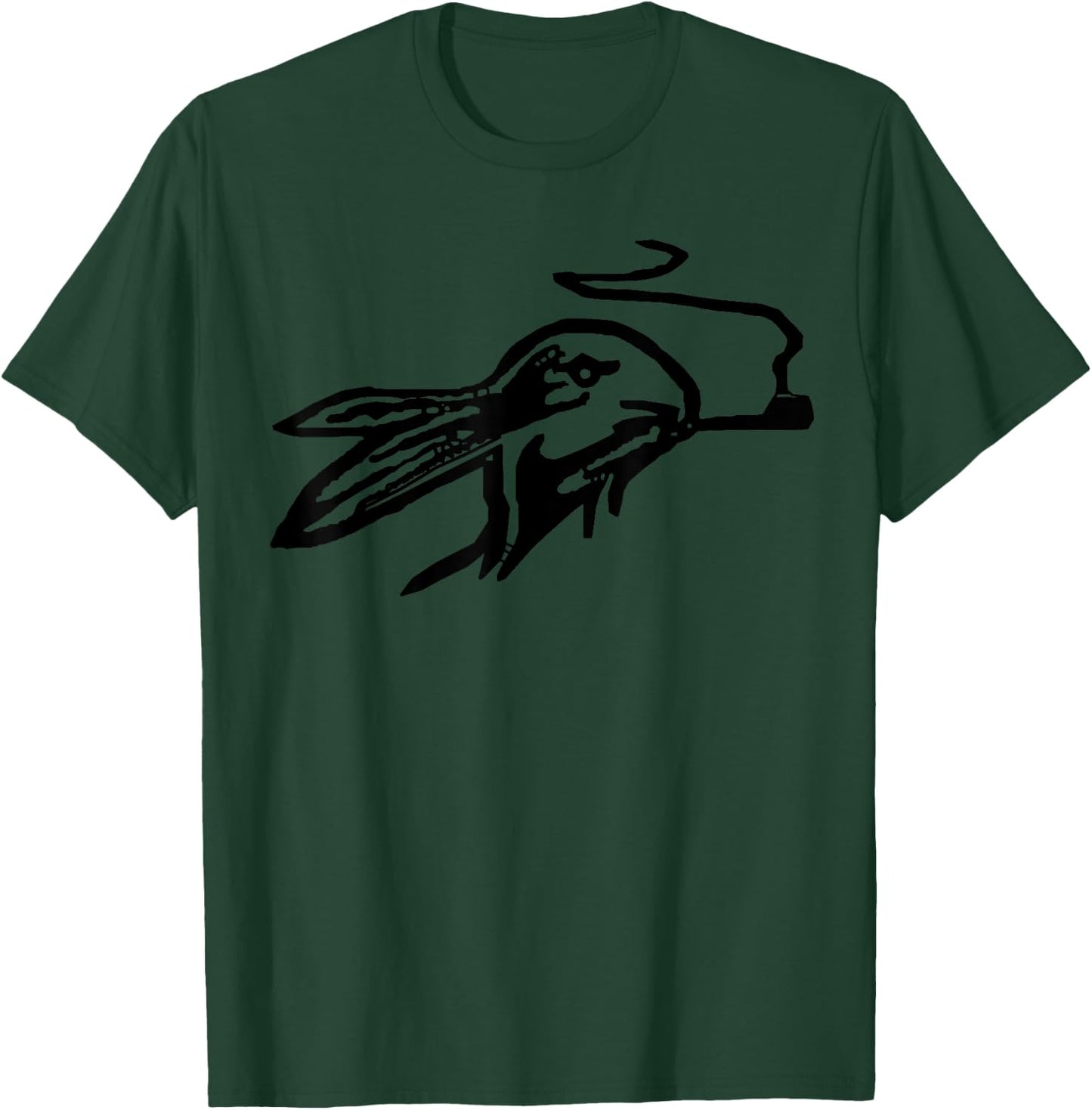 Rabbit Smoking a Pipe T-Shirt - T-Shirt | Forest