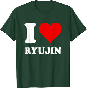 Red Heart I Love Ryujin T-Shirt - T-Shirt | Forest