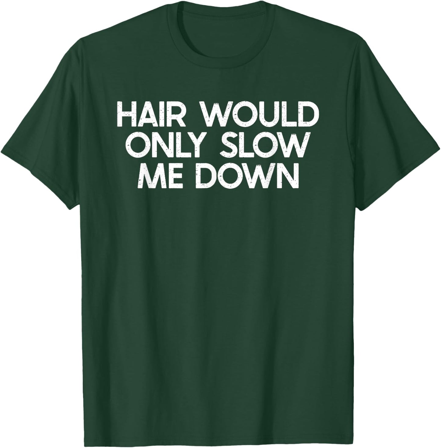 Funny Bald Man Item For Bald Men Ideas Balding Head Saying T-Shirt - T-Shirt | Forest