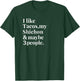 Shichon Dad Mom Owner Dog Tacos Lover Women Men Gift T-Shirt - T-Shirt | Forest