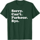Funny Parkour Gift Women Boys or Girls T-Shirt - T-Shirt | Forest
