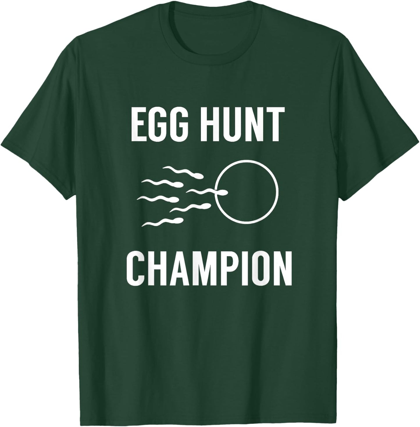 Egg Hunt Champion Funny Dad Easter Pregnancy Announcement T-Shirt - T-Shirt | Forest