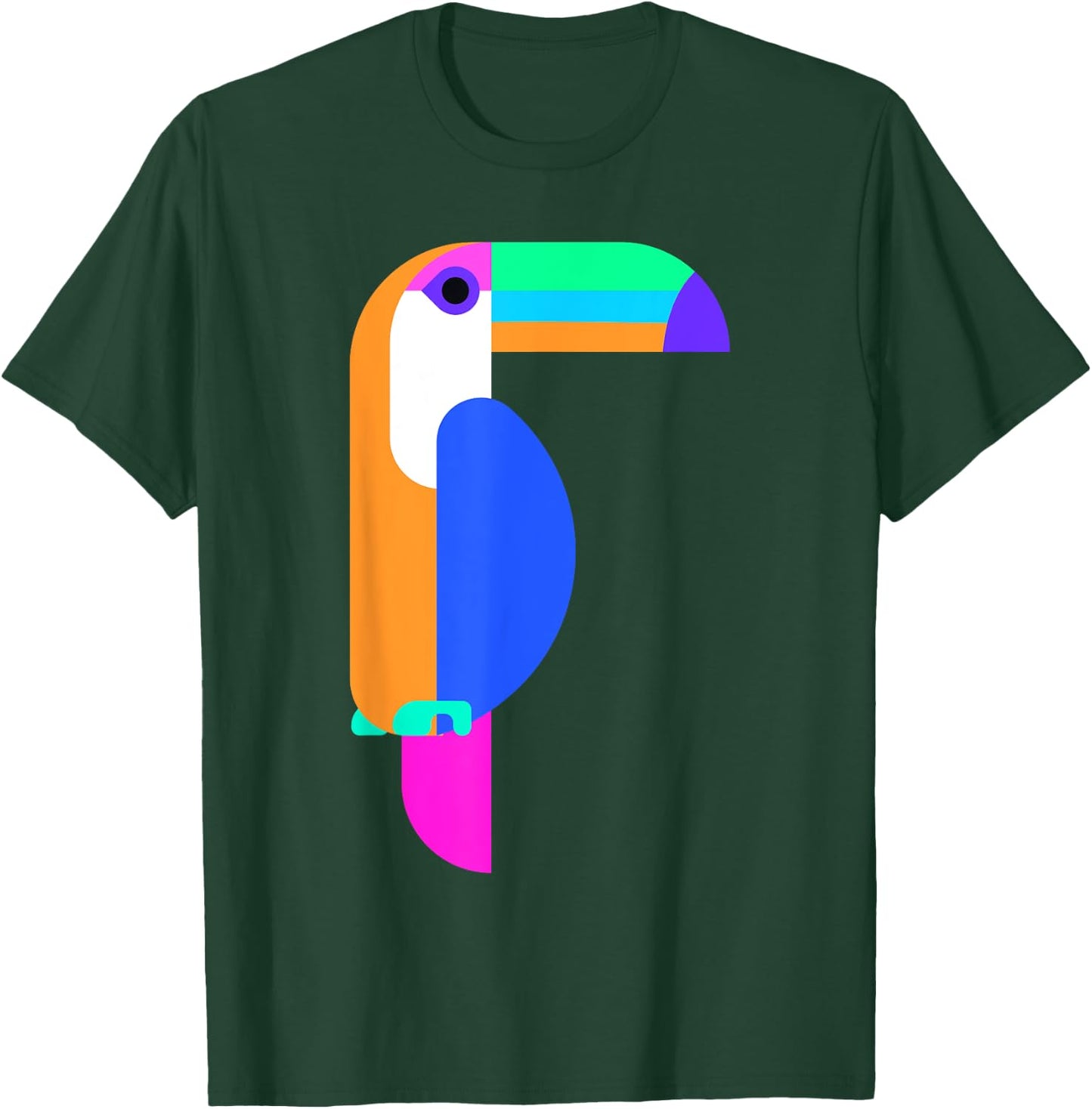 Toucan Graphic . Toucan Shirt Men. Toucan Bird T-Shirt - T-Shirt | Forest