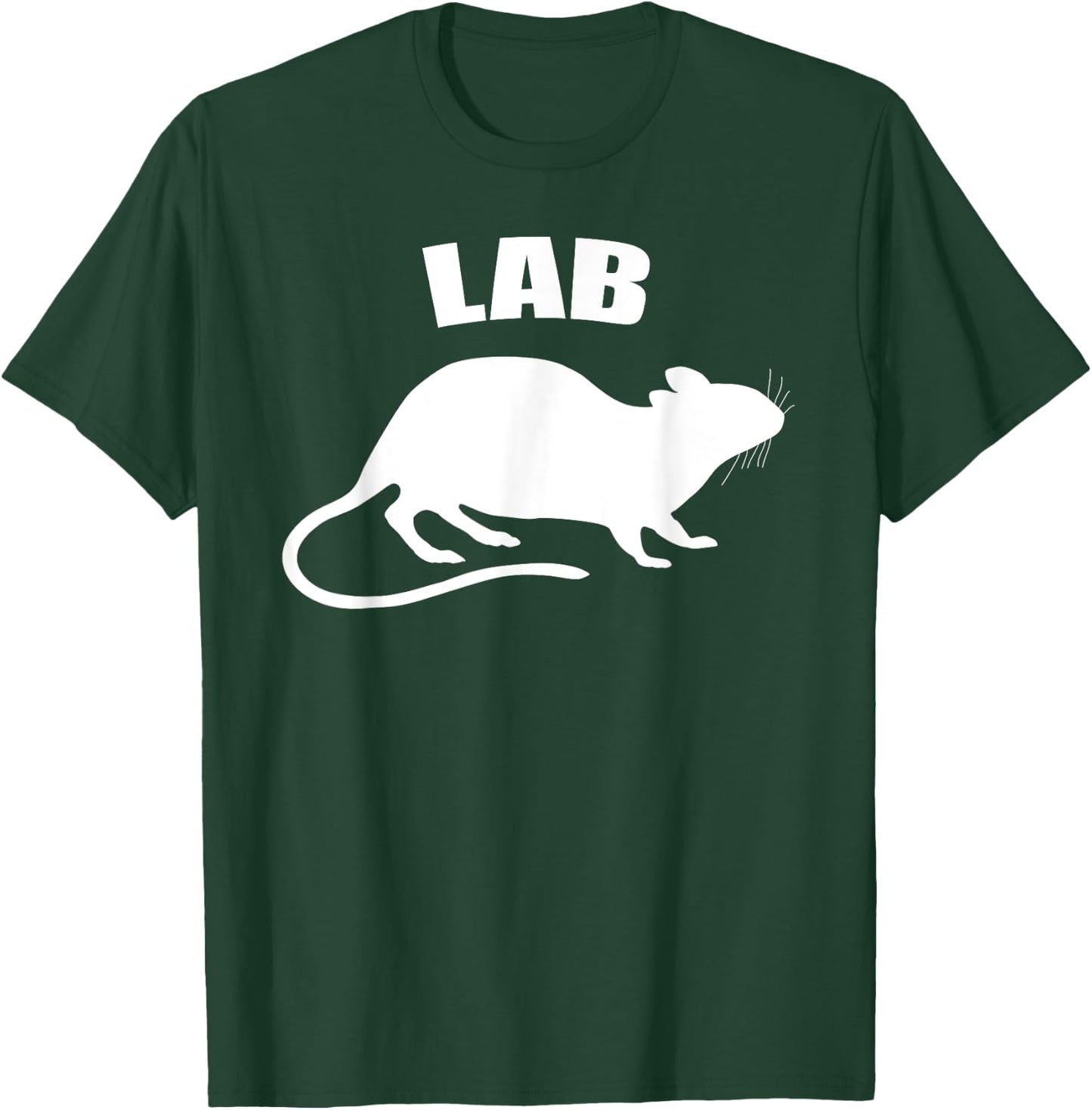 Lab Rat Laboratory Researcher Graduate Student Research Gift T-Shirt - T-Shirt | Forest
