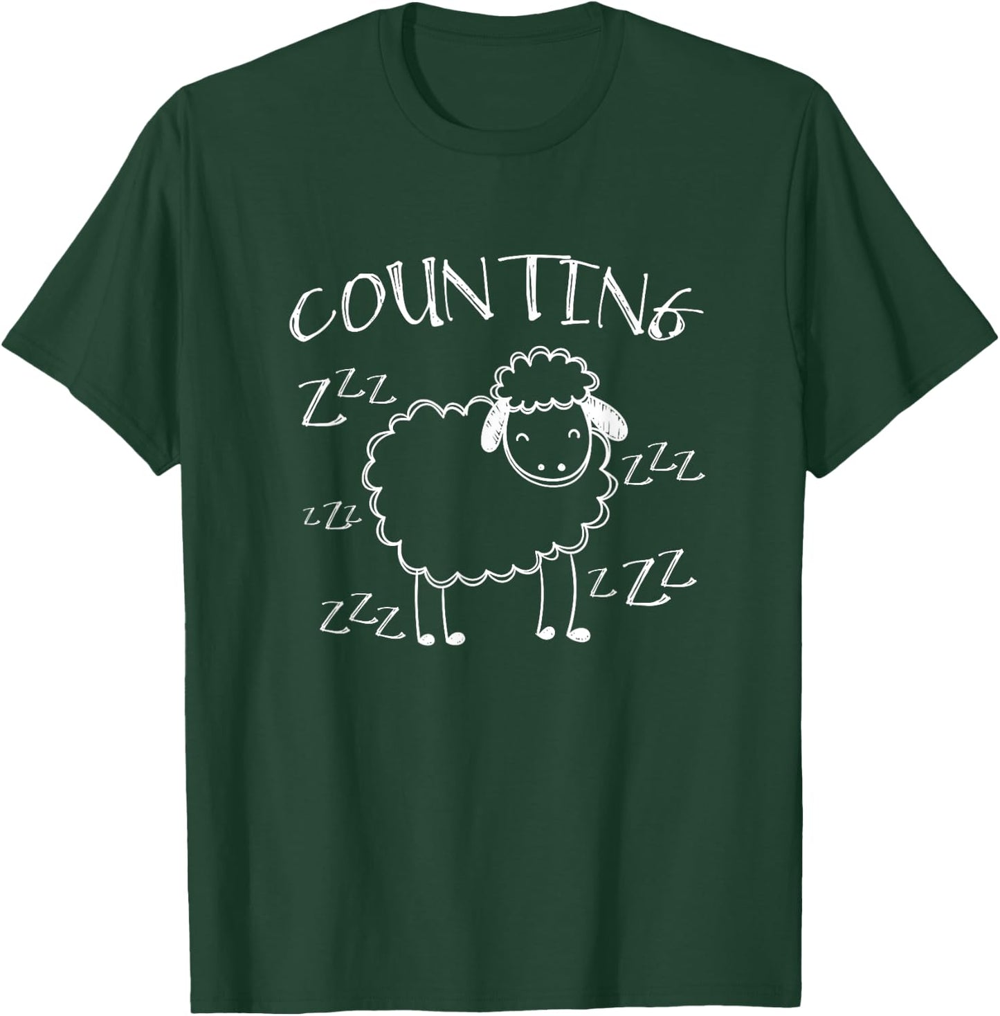 Counting Sheep T-Shirt - T-Shirt | Forest