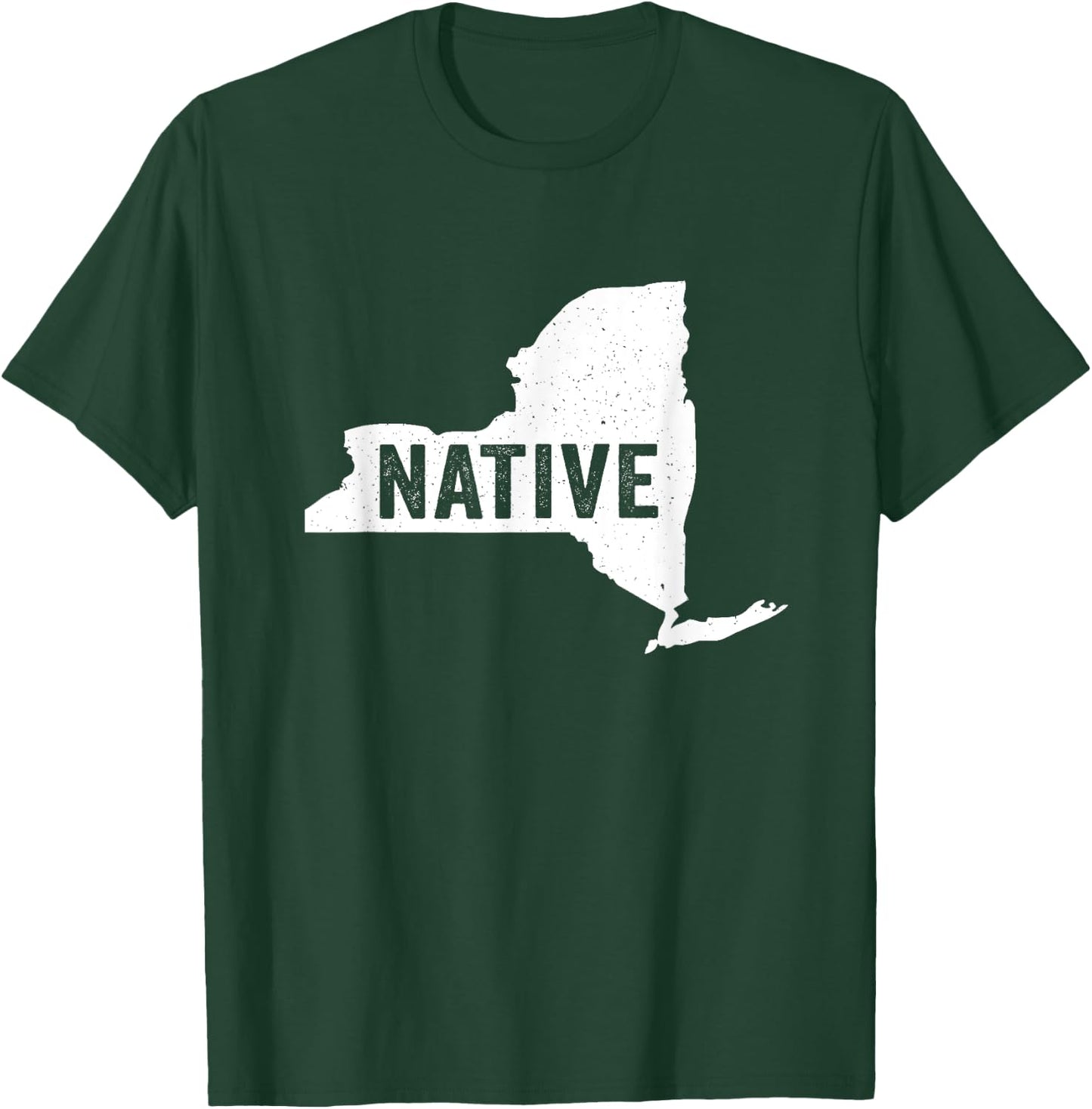 Native New Yorker Patriotic American Born USA New York Love T-Shirt - T-Shirt | Forest