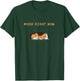 Cute Beagle Dog Sleep Mode Puppy Funny Slogan Pyjamas Women Girls Kids T-Shirt - T-Shirt | Forest
