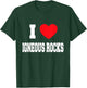 I Love igneous rocks T-Shirt - T-Shirt | Forest