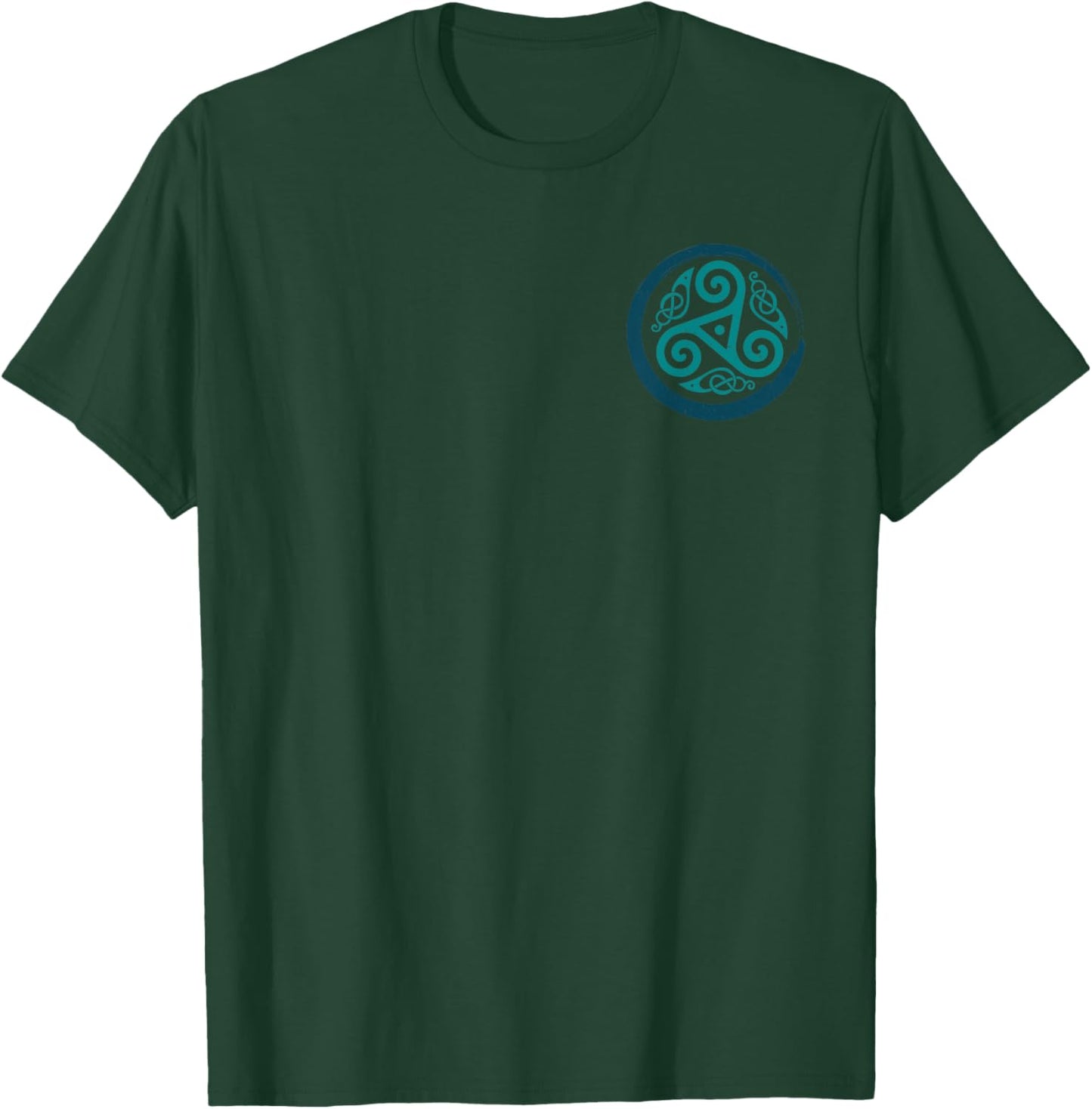 Triskele Celtic Knot T-Shirt - T-Shirt | Forest