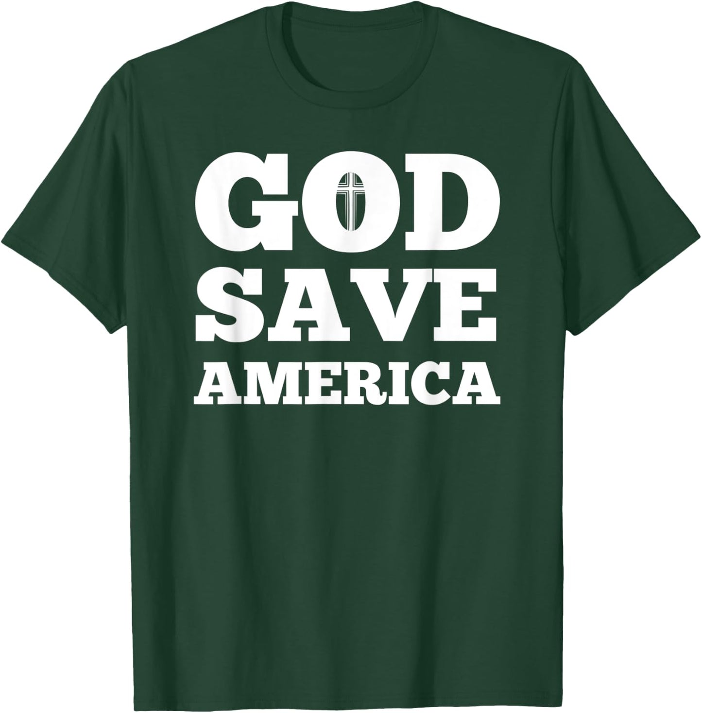 God Save America T-Shirt - T-Shirt | Forest