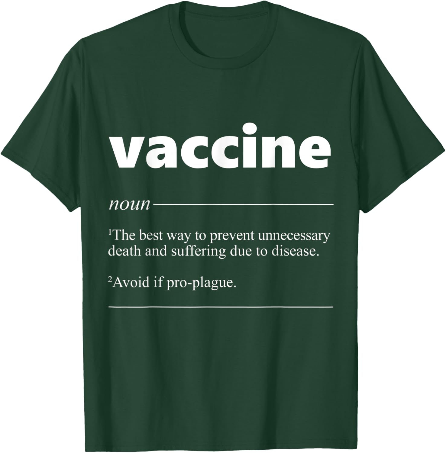 Vaccine Definition Nurse Doctor Vaccination T-Shirt - T-Shirt | Forest