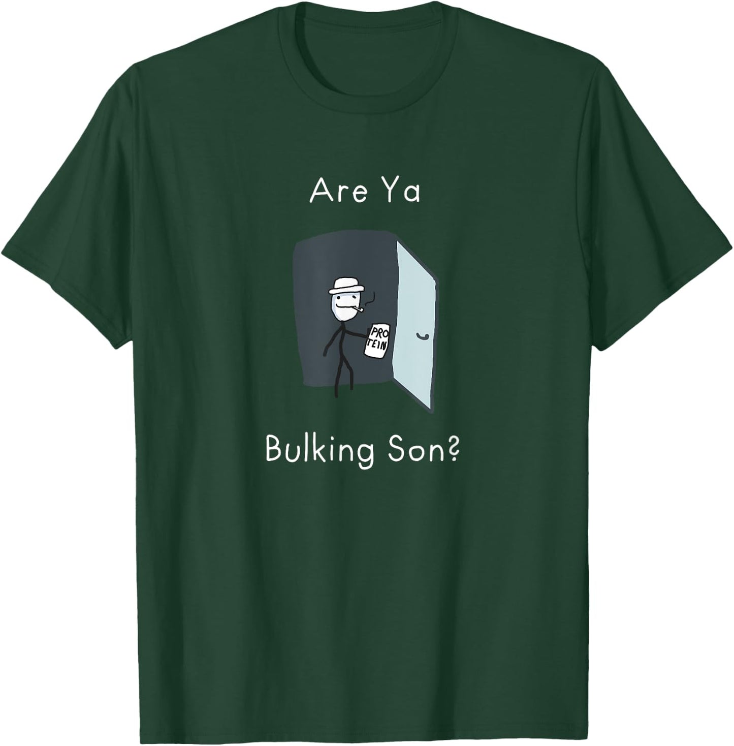 Are Ya Bulking Son Gym Meme T-Shirt - T-Shirt | Forest