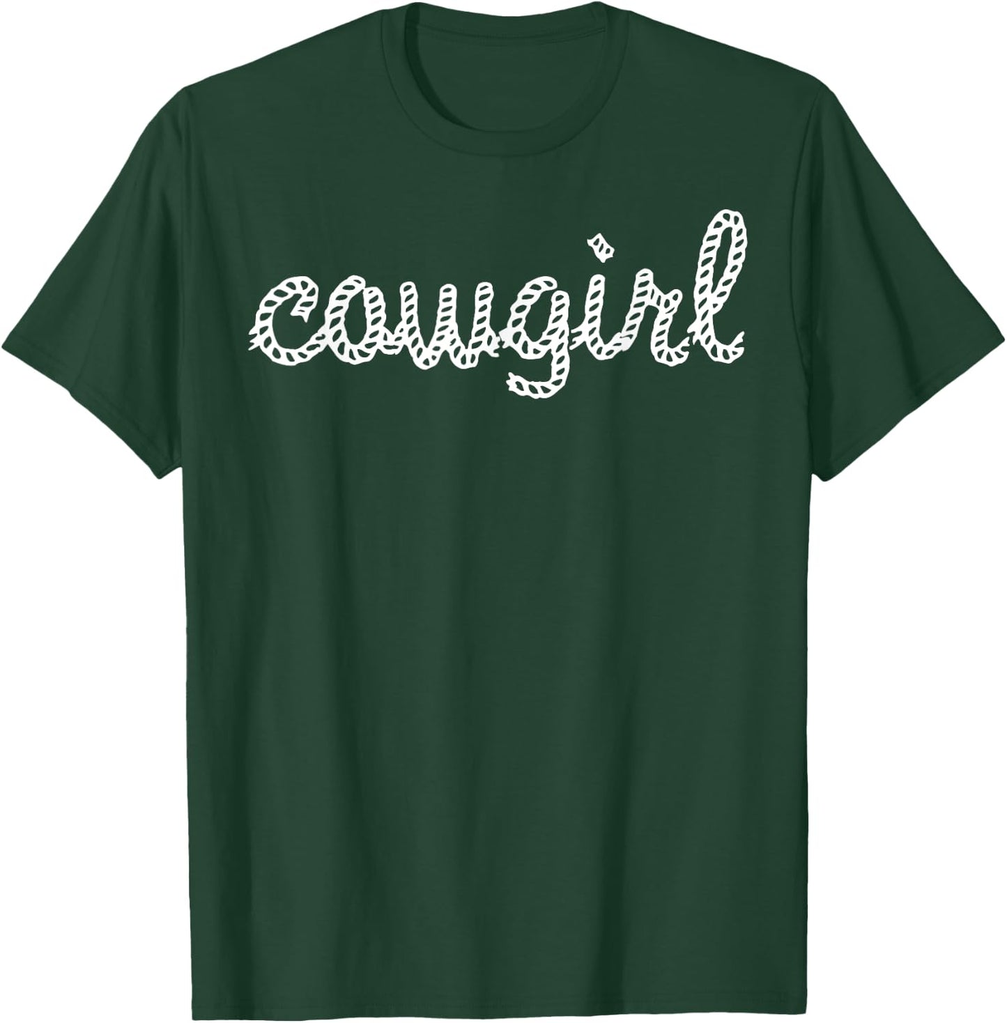 Cowgirl - Cow Girl, Horse, Equestrian T-Shirt - T-Shirt | Forest