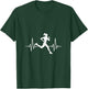 Runners Heartbeat Female - Funny Runners & Running Gift T-Shirt - T-Shirt | Forest
