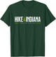 Indiana IN Turkey Run State Park Hike Tree Retro Graphic T-Shirt - T-Shirt | Forest