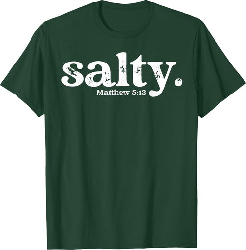 Christian Salty Matthew 5:13 Bible Verse Faith Gift