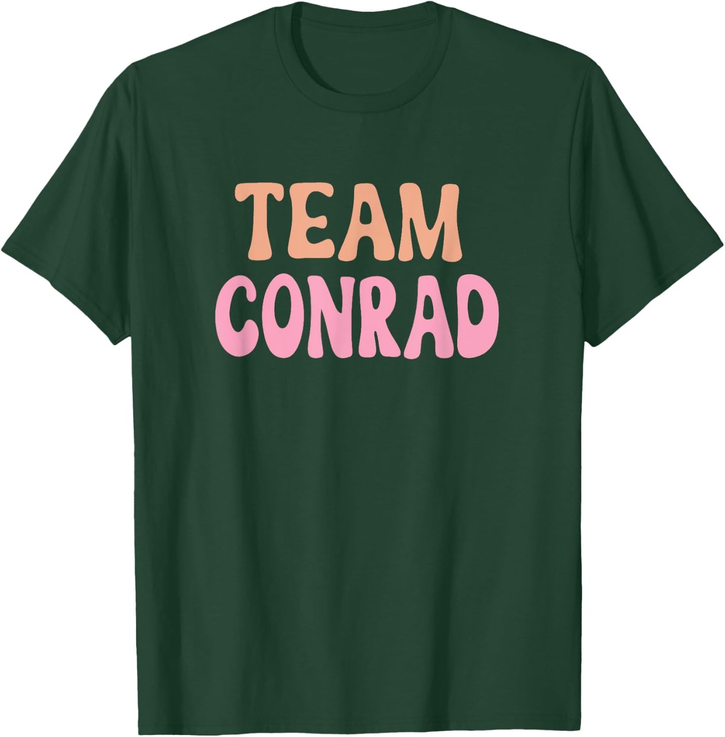 Support Your Favorite Team by MJ Team Conrad -Kids Black Cotton 60% Polyester 40% Modern Classic Fit Short Sleeve Small T-Shirt - T-Shirt | Forest