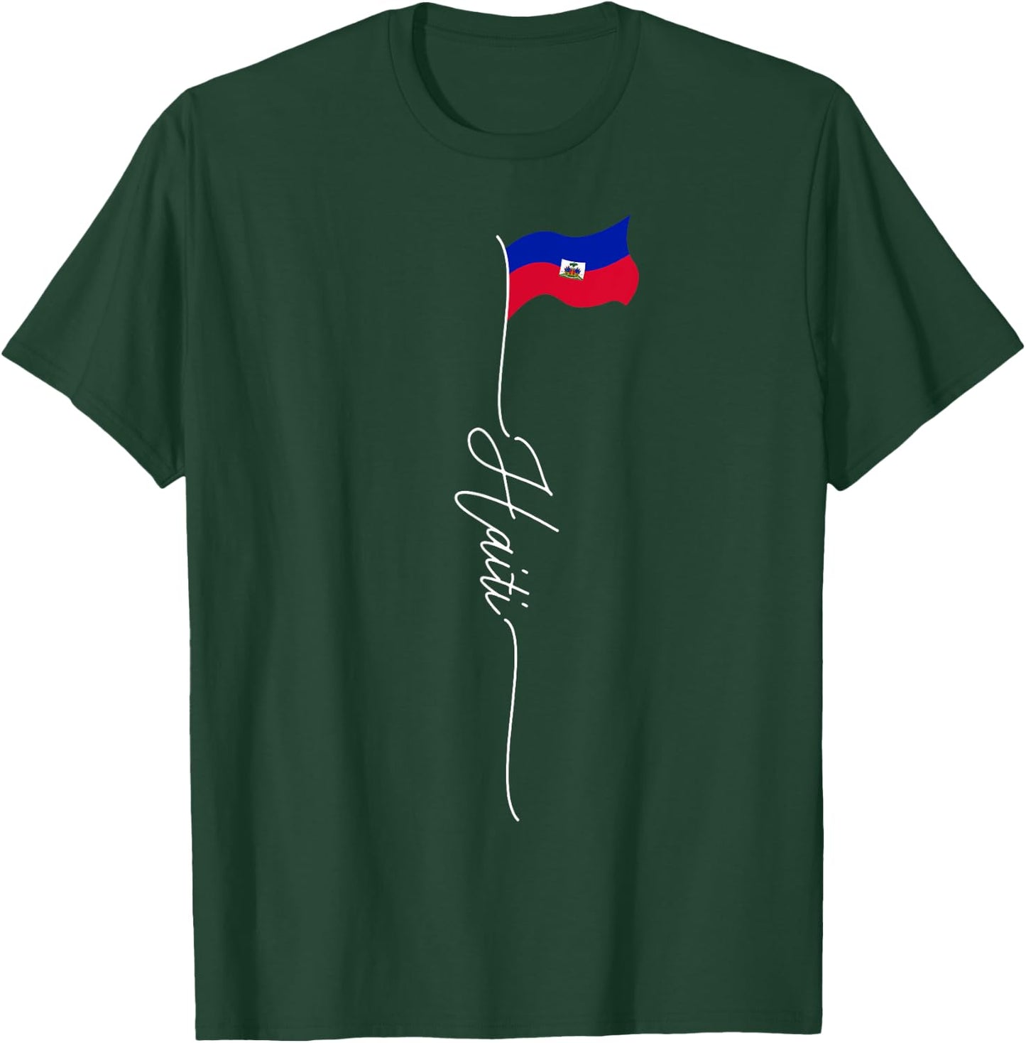 Haiti flag, Haitian flag, Haitian patriotic flag T-Shirt - T-Shirt | Forest